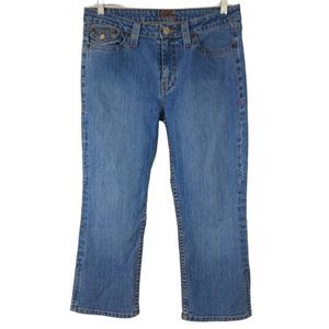 Women's‎ KIKIT Blue Cropped Size 6 Jeans Medium Wash